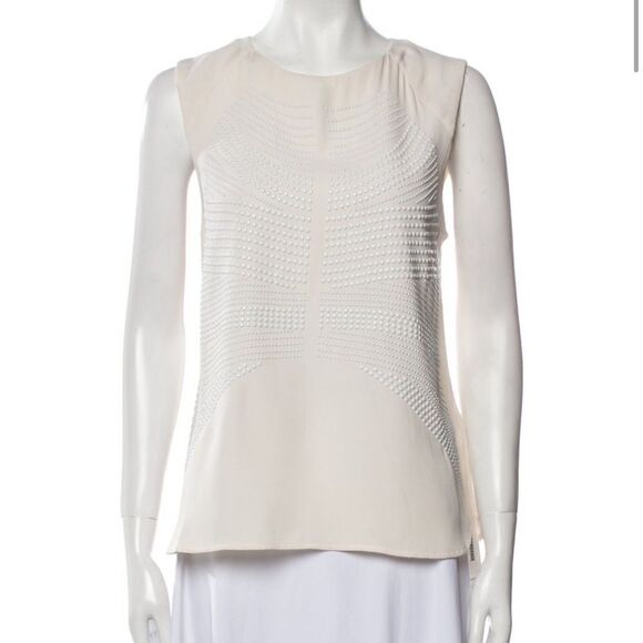 ALC studded silk top - Picture 1 of 8